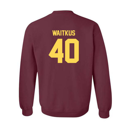 NSU - NCAA Football : Jackson Waitkus - Replica Shersey Crewneck Sweatshirt-1