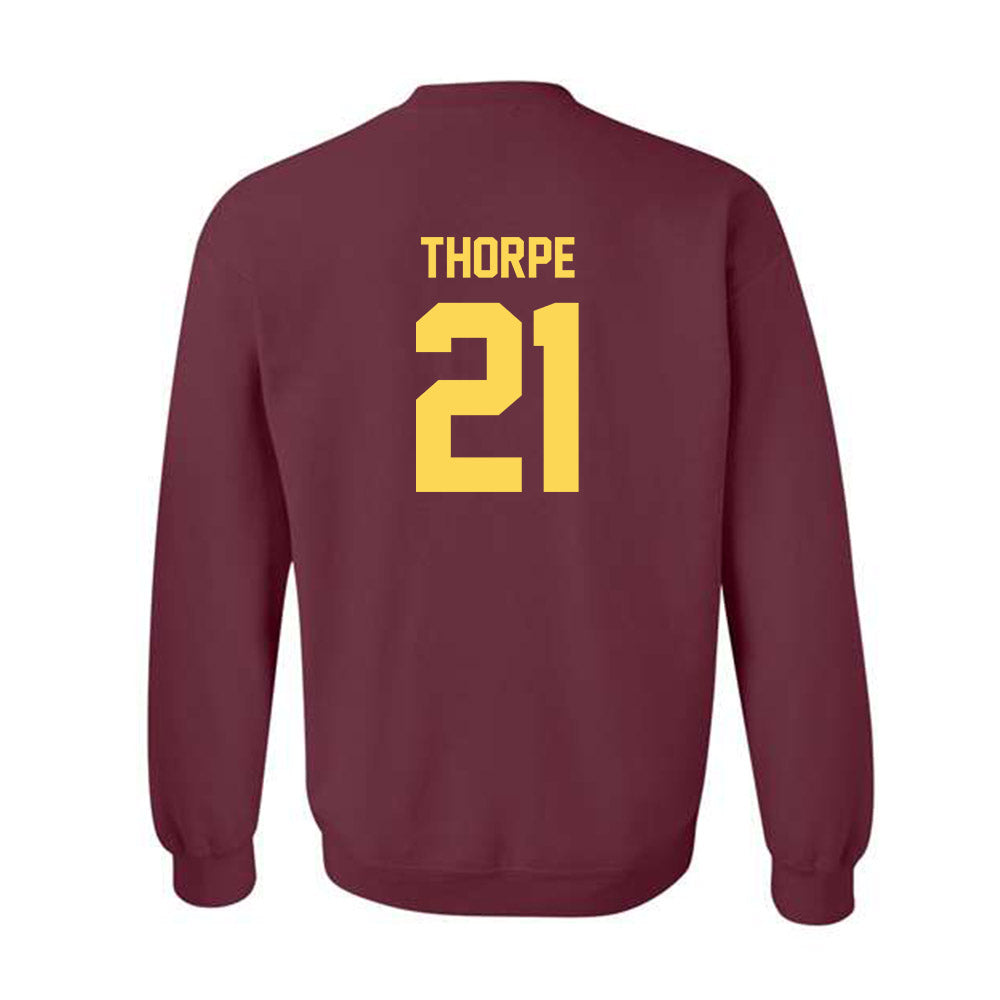 NSU - NCAA Football : Westyn Thorpe - Replica Shersey Crewneck Sweatshirt-1