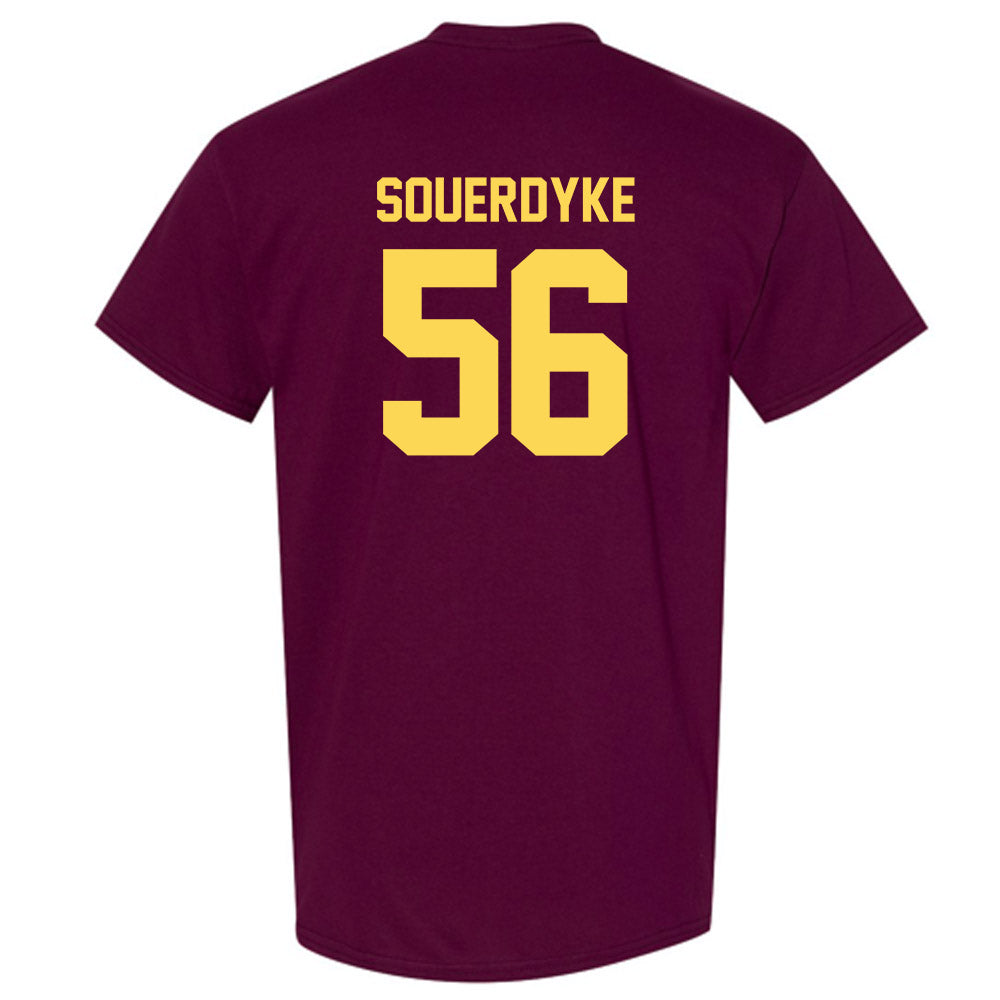 NSU - NCAA Football : Sam Souerdyke - Replica Shersey T-Shirt-1