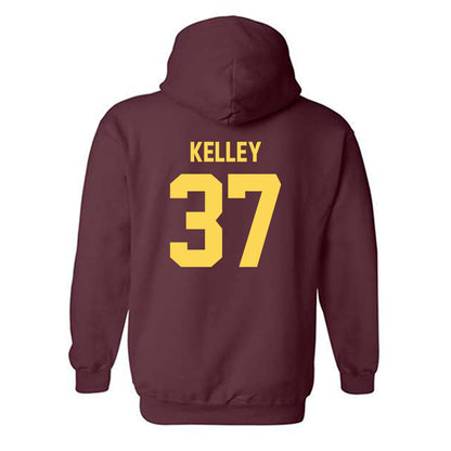 NSU - NCAA Football : Landon Kelley - Replica Shersey Hooded Sweatshirt-1