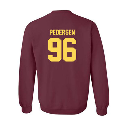 NSU - NCAA Football : Brock Pedersen - Replica Shersey Crewneck Sweatshirt-1