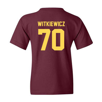 NSU - NCAA Football : Edward Witkiewicz - Replica Shersey Youth T-Shirt-1