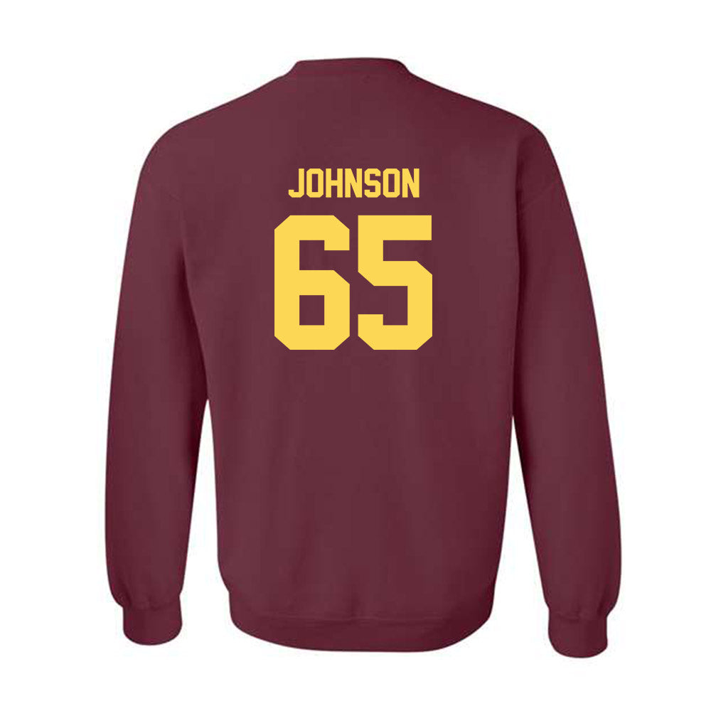 NSU - NCAA Football : Paden Johnson - Replica Shersey Crewneck Sweatshirt-1