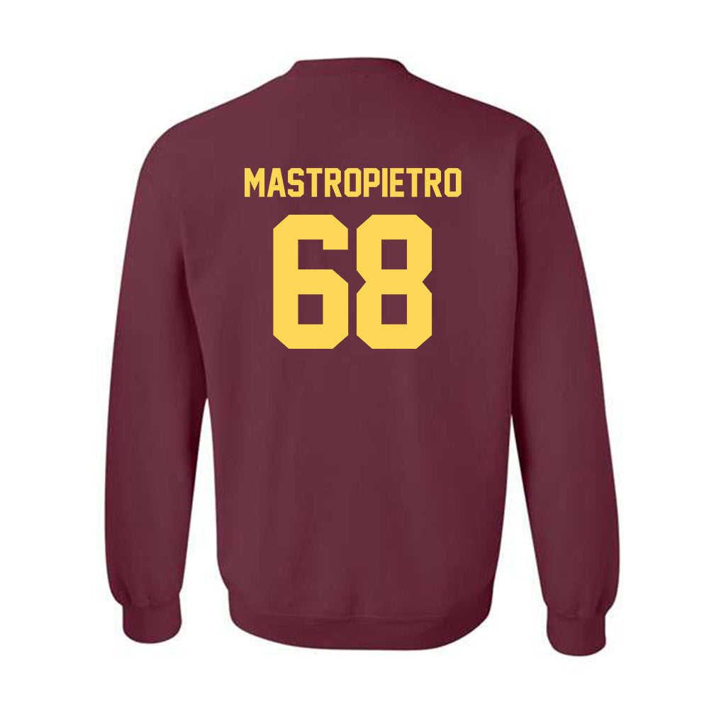 NSU - NCAA Football : Quinton Mastropietro - Replica Shersey Crewneck Sweatshirt-1