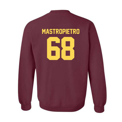 NSU - NCAA Football : Quinton Mastropietro - Replica Shersey Crewneck Sweatshirt-1