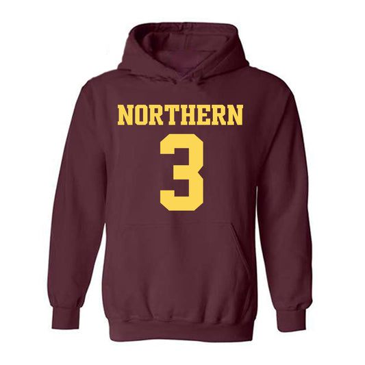 NSU - NCAA Football : Jacob Ford - Replica Shersey Hooded Sweatshirt-0