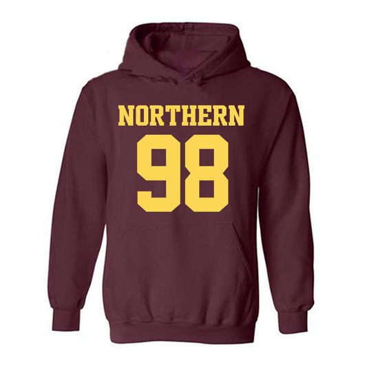 NSU - NCAA Football : Miles Muilenburg - Replica Shersey Hooded Sweatshirt-0