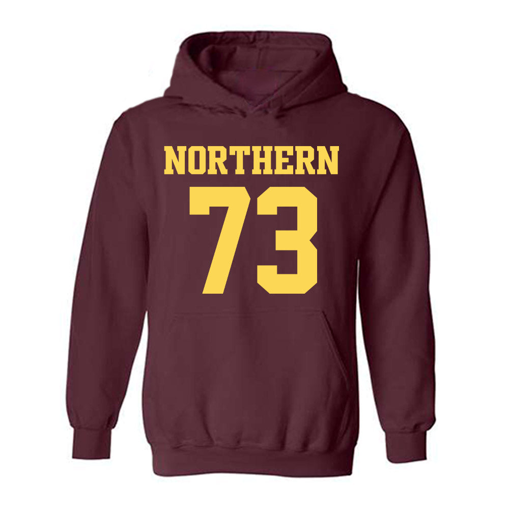 NSU - NCAA Football : Marek Bollig - Replica Shersey Hooded Sweatshirt-0
