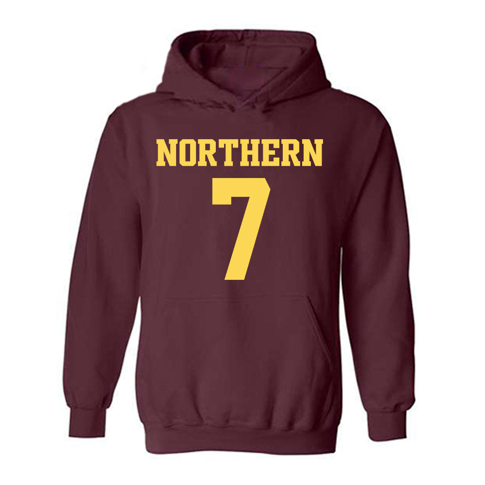 NSU - NCAA Football : Holden Havlik - Replica Shersey Hooded Sweatshirt-0