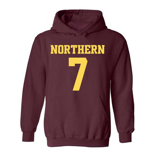 NSU - NCAA Football : Holden Havlik - Replica Shersey Hooded Sweatshirt-0