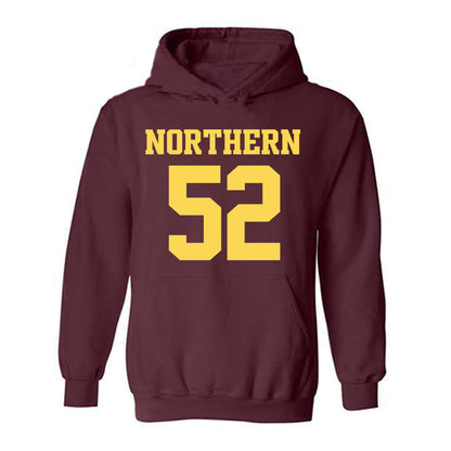 NSU - NCAA Football : Tate Crosswait - Replica Shersey Hooded Sweatshirt