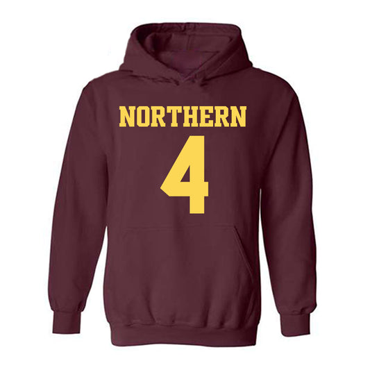 NSU - NCAA Football : Boston Katzer - Replica Shersey Hooded Sweatshirt-0