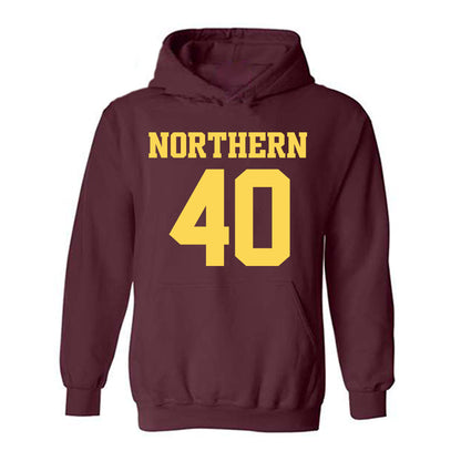 NSU - NCAA Football : Jackson Waitkus - Replica Shersey Hooded Sweatshirt-0