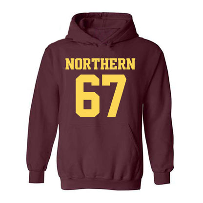 NSU - NCAA Football : Hudson Hodous - Replica Shersey Hooded Sweatshirt