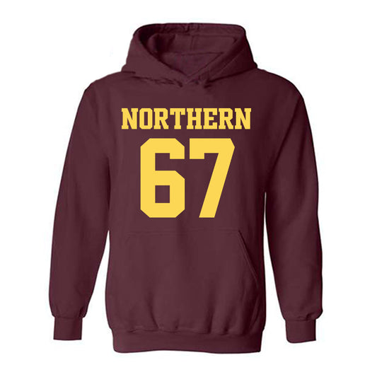 NSU - NCAA Football : Hudson Hodous - Replica Shersey Hooded Sweatshirt