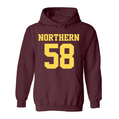 NSU - NCAA Football : Zach Smith - Replica Shersey Hooded Sweatshirt-0