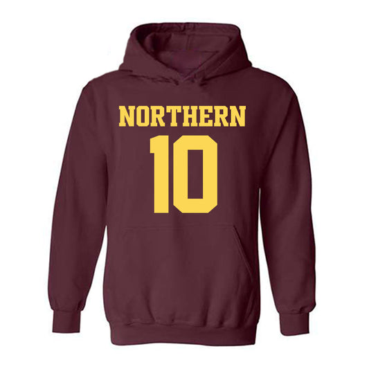 NSU - NCAA Football : Cooper Logan - Replica Shersey Hooded Sweatshirt-0