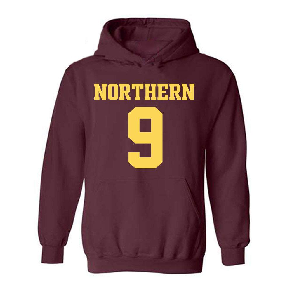 NSU - NCAA Football : Landon Hulst - Replica Shersey Hooded Sweatshirt-0