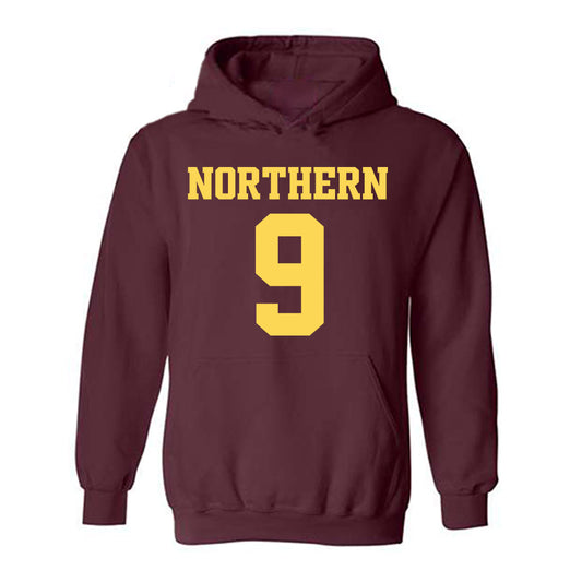 NSU - NCAA Football : Landon Hulst - Replica Shersey Hooded Sweatshirt-0