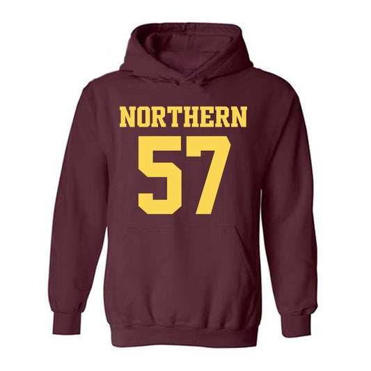 NSU - NCAA Football : Jake Merchlewitz - Replica Shersey Hooded Sweatshirt-0