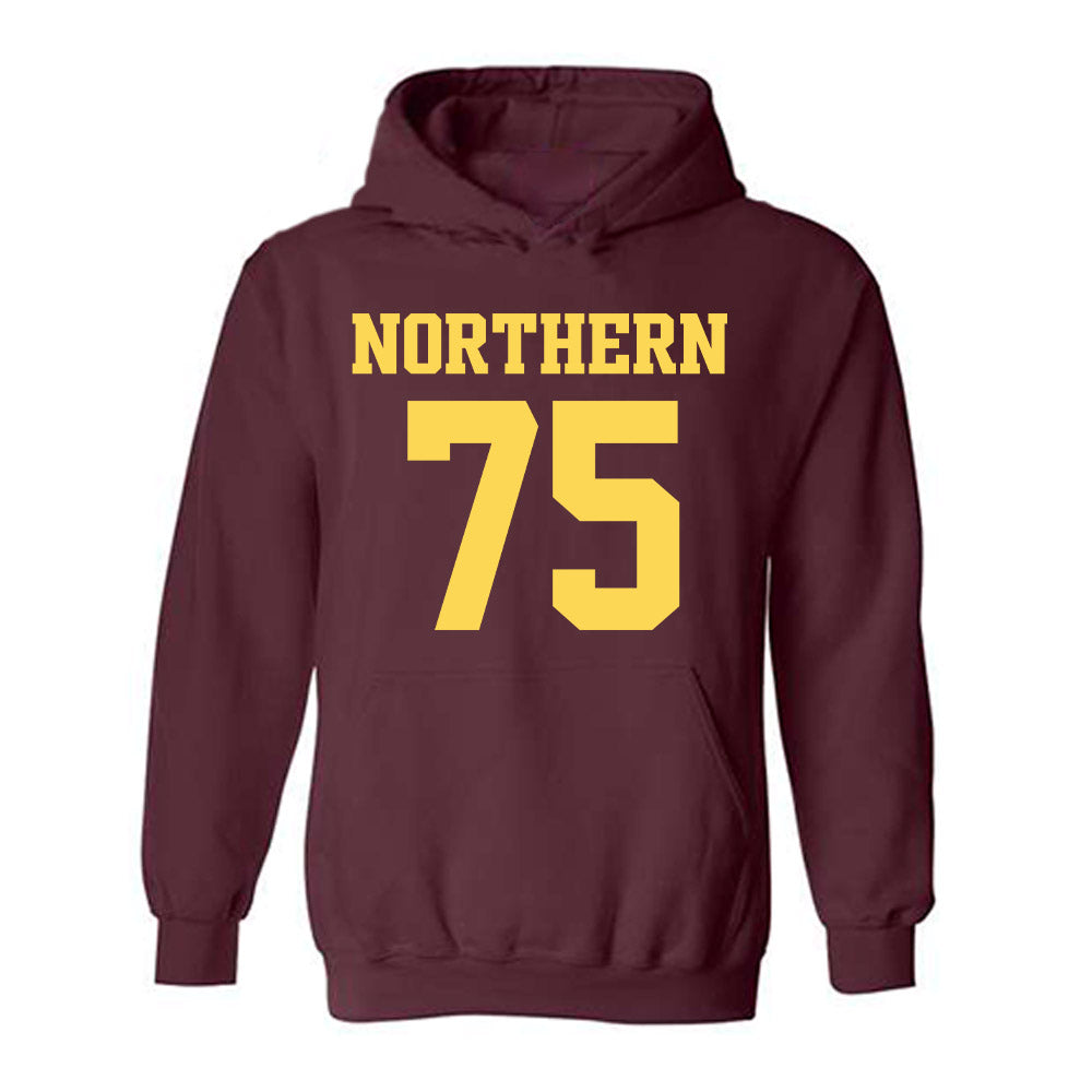 NSU - NCAA Football : Felipe Gonzalez - Replica Shersey Hooded Sweatshirt-0