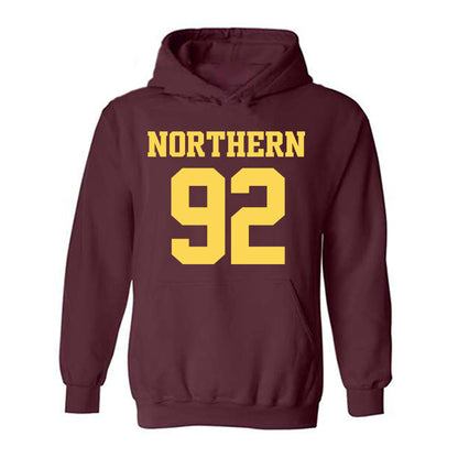 NSU - NCAA Football : Keaton Docken - Replica Shersey Hooded Sweatshirt-0