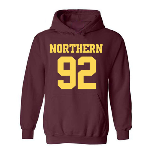 NSU - NCAA Football : Keaton Docken - Replica Shersey Hooded Sweatshirt-0