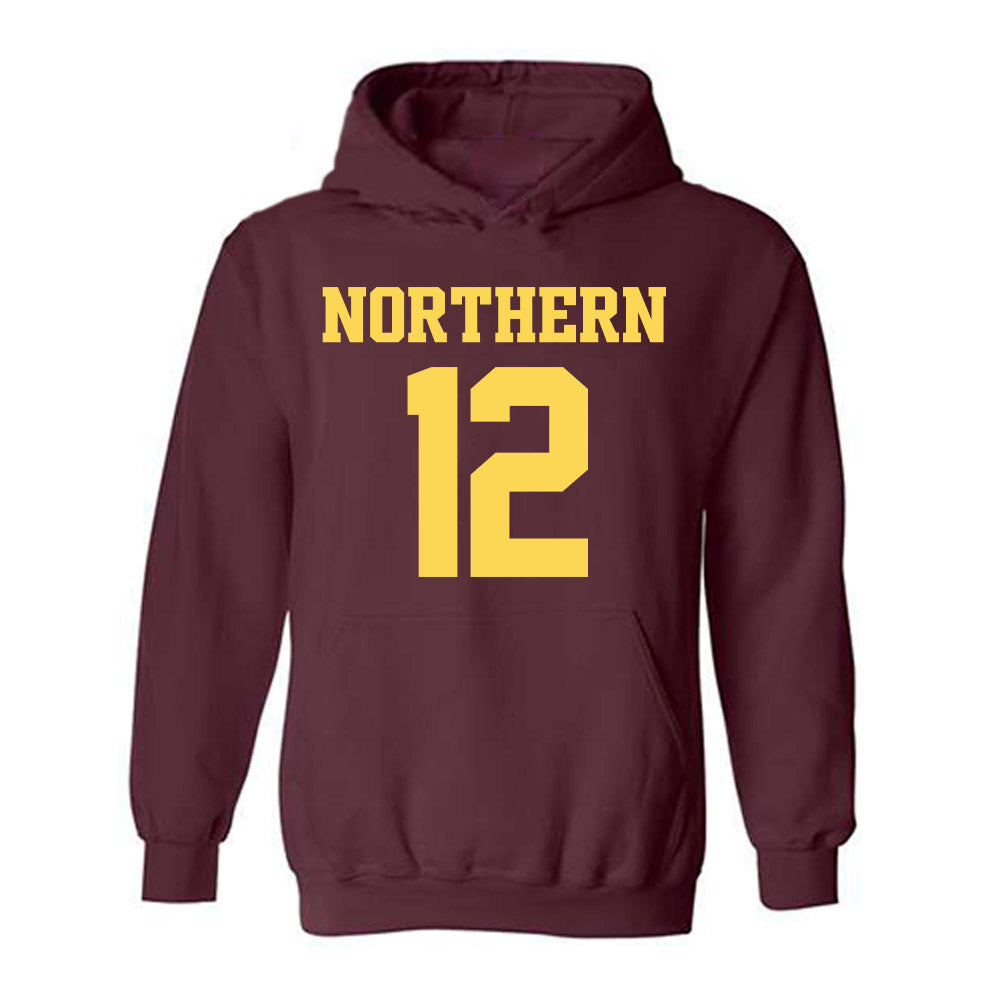 NSU - NCAA Football : Israel Bauer - Replica Shersey Hooded Sweatshirt-0