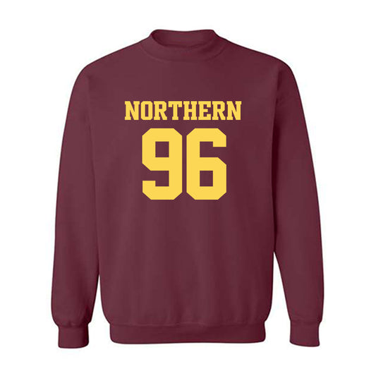 NSU - NCAA Football : Brock Pedersen - Replica Shersey Crewneck Sweatshirt-0