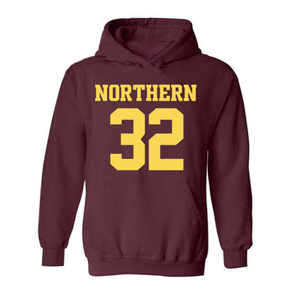 NSU - NCAA Football : Gabe Gutierrez - Replica Shersey Hooded Sweatshirt-0