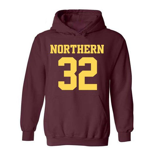 NSU - NCAA Football : Gabe Gutierrez - Replica Shersey Hooded Sweatshirt-0