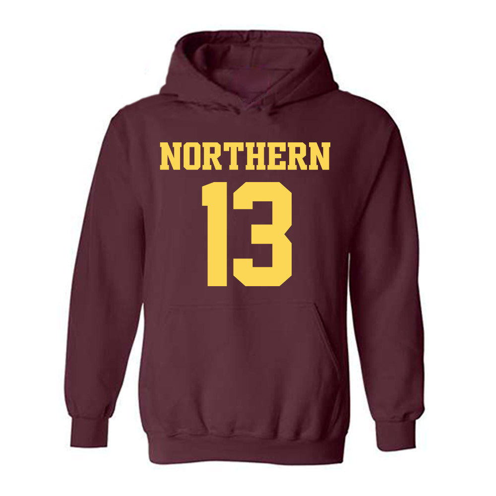 NSU - NCAA Football : Cj Gainey - Replica Shersey Hooded Sweatshirt