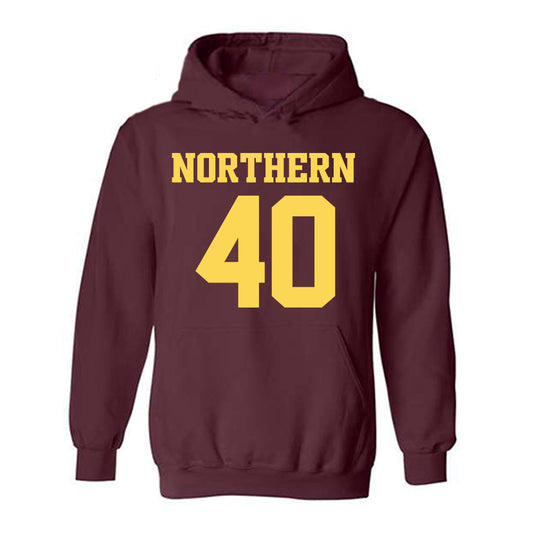 NSU - NCAA Football : Jake Merchlewitz - Replica Shersey Hooded Sweatshirt-0