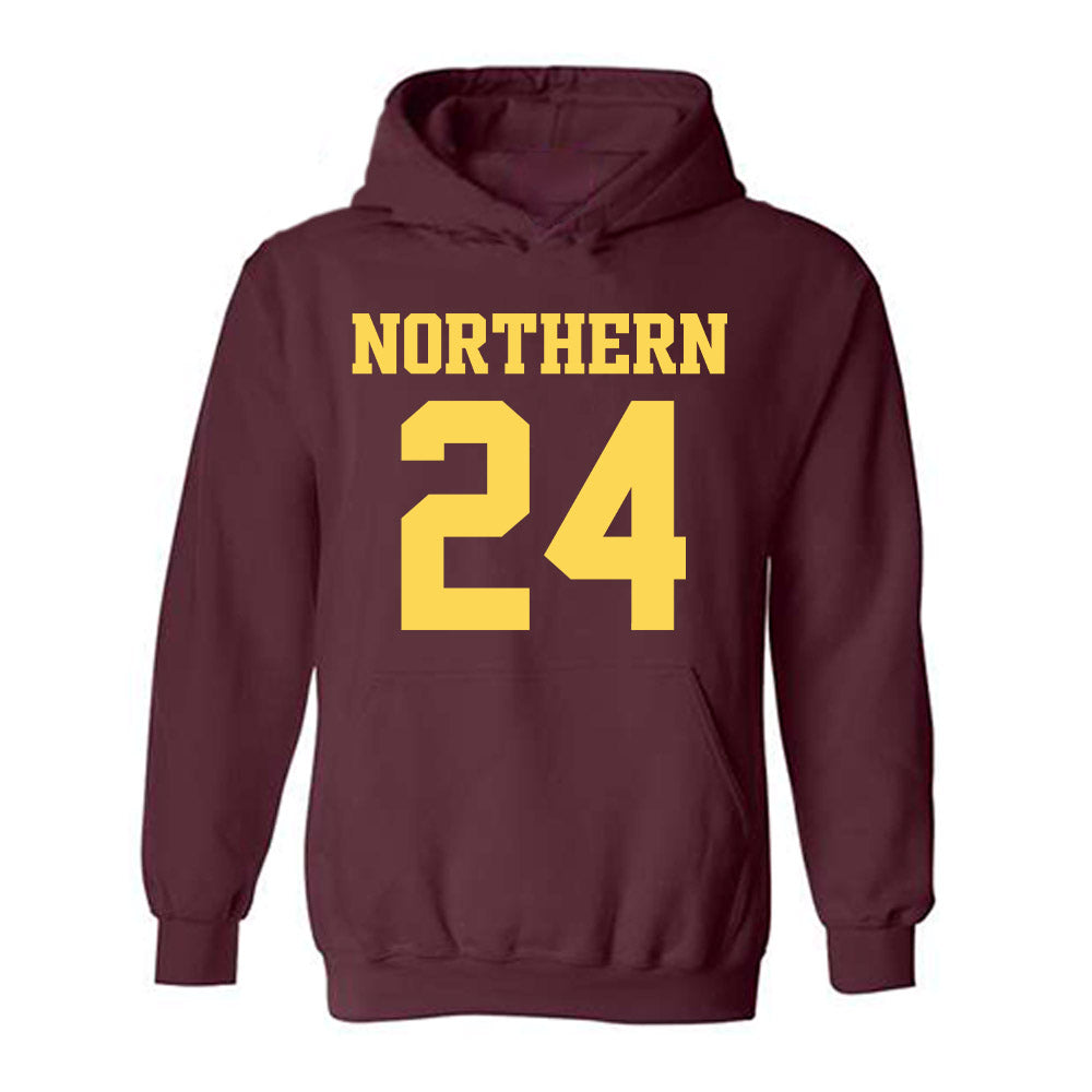 NSU - NCAA Football : Javonnee Szymanski - Replica Shersey Hooded Sweatshirt-0
