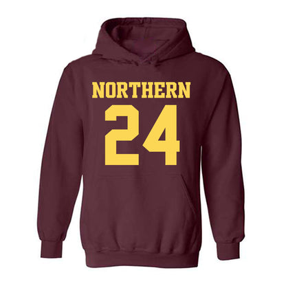 NSU - NCAA Football : Javonnee Szymanski - Replica Shersey Hooded Sweatshirt-0