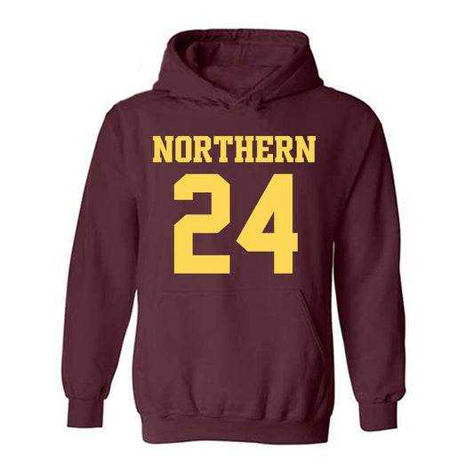 NSU - NCAA Football : Javonnee Szymanski - Replica Shersey Hooded Sweatshirt-0