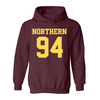 NSU - NCAA Football : Tau Latu - Replica Shersey Hooded Sweatshirt-0