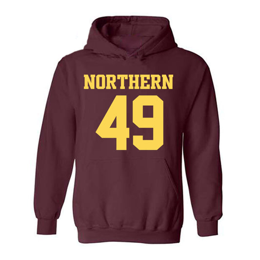 NSU - NCAA Football : Corbin Gerkin - Replica Shersey Hooded Sweatshirt-0