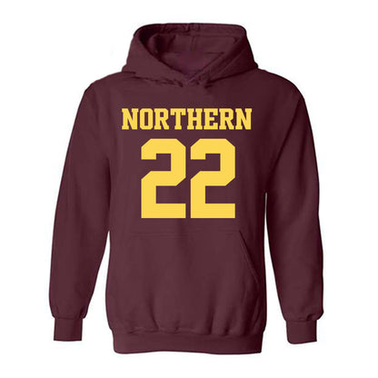 NSU - NCAA Football : Dreavin Hodge - Replica Shersey Hooded Sweatshirt-0