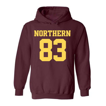 NSU - NCAA Football : Cooper Eisenbeisz - Replica Shersey Hooded Sweatshirt-0