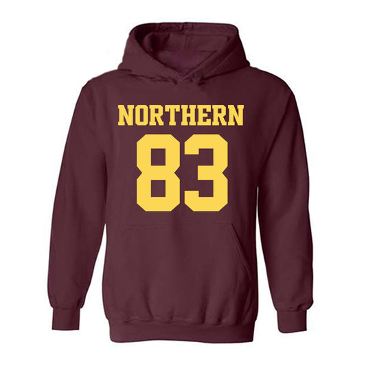 NSU - NCAA Football : Cooper Eisenbeisz - Replica Shersey Hooded Sweatshirt-0