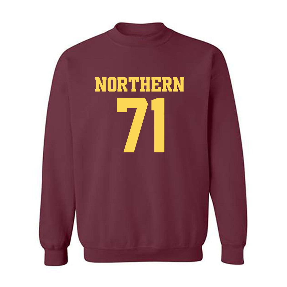 NSU - NCAA Football : Jayden Gournaris - Replica Shersey Crewneck Sweatshirt-0