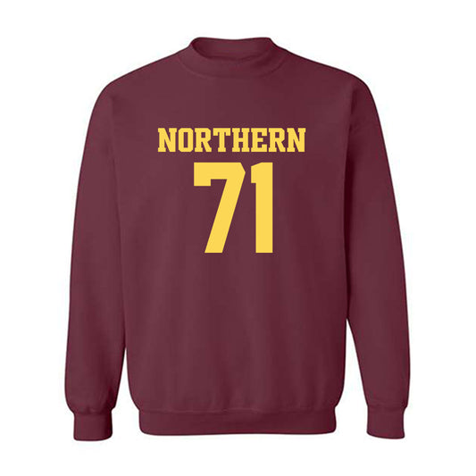 NSU - NCAA Football : Jayden Gournaris - Replica Shersey Crewneck Sweatshirt-0