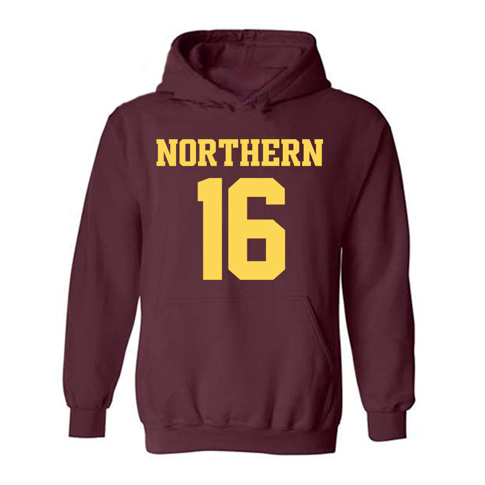 NSU - NCAA Football : Colten Meyer - Replica Shersey Hooded Sweatshirt-0