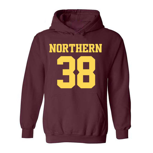 NSU - NCAA Football : CJ Anizor - Replica Shersey Hooded Sweatshirt-0