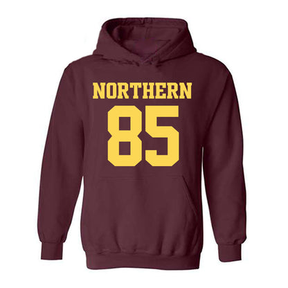 NSU - NCAA Football : Brock Ellingson - Replica Shersey Hooded Sweatshirt-0