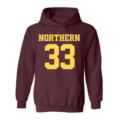 NSU - NCAA Football : Brady Moon - Replica Shersey Hooded Sweatshirt-0