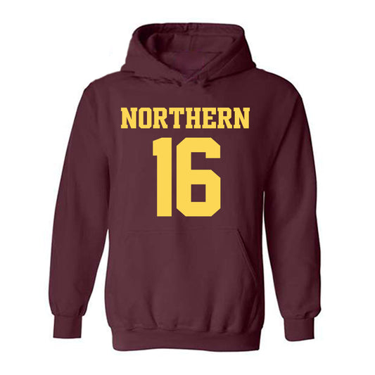 NSU - NCAA Football : Kimani Quade - Replica Shersey Hooded Sweatshirt-0