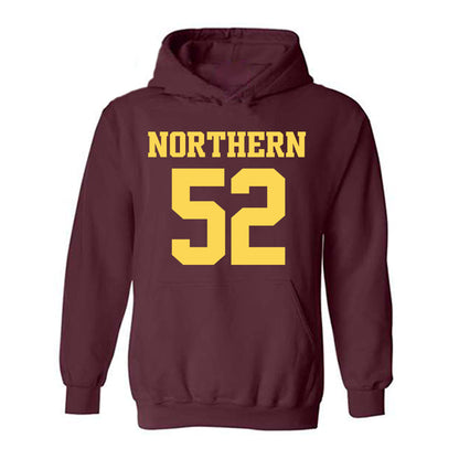 NSU - NCAA Football : Matthew Mount - Replica Shersey Hooded Sweatshirt-0