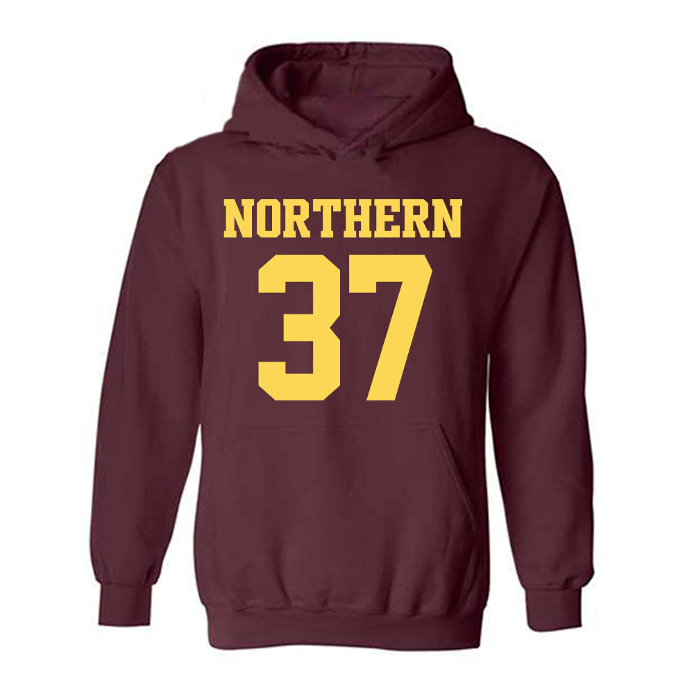 NSU - NCAA Football : Landon Kelley - Replica Shersey Hooded Sweatshirt-0